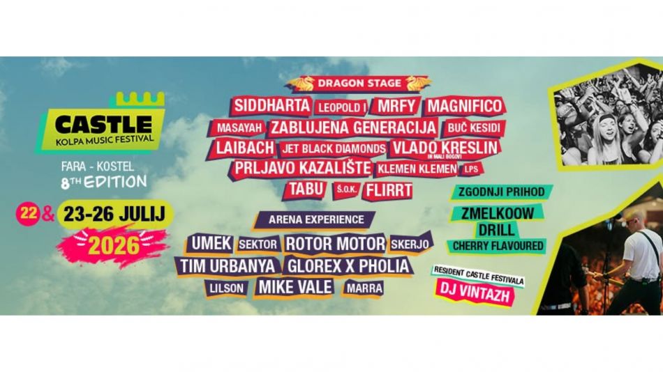Castle - Kolpa Music Festival 2026 Castle - Kolpa Music Festival 2026