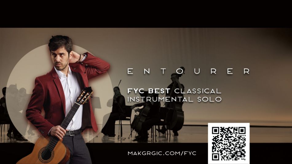 Album "Entourer" Maka Grgiča nominiran za nagrado GRAMMY®