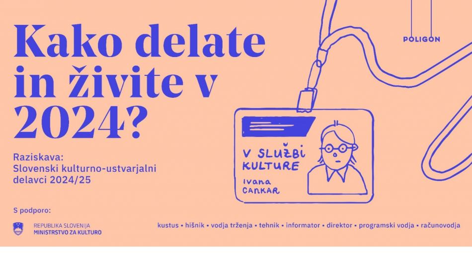Slovenski kulturno-ustvarjalni delavci 2024/25