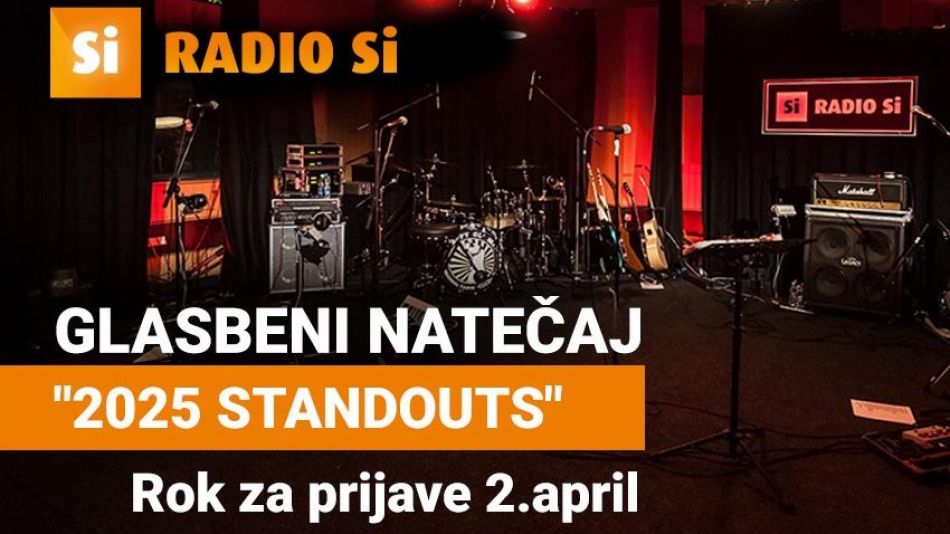 Javni natečaj »Radio Si 2025 Standouts« Javni natečaj »Radio Si 2025 Standouts«
