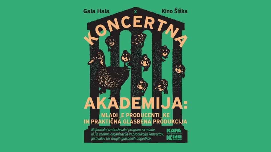 Koncertna akademija 2026 v Kinu Šiška in Gala hali