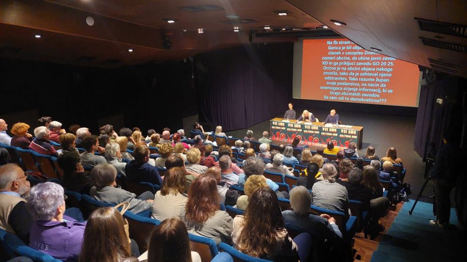 Tiskovna konferenca inicative Vsi smo kulturni dom.