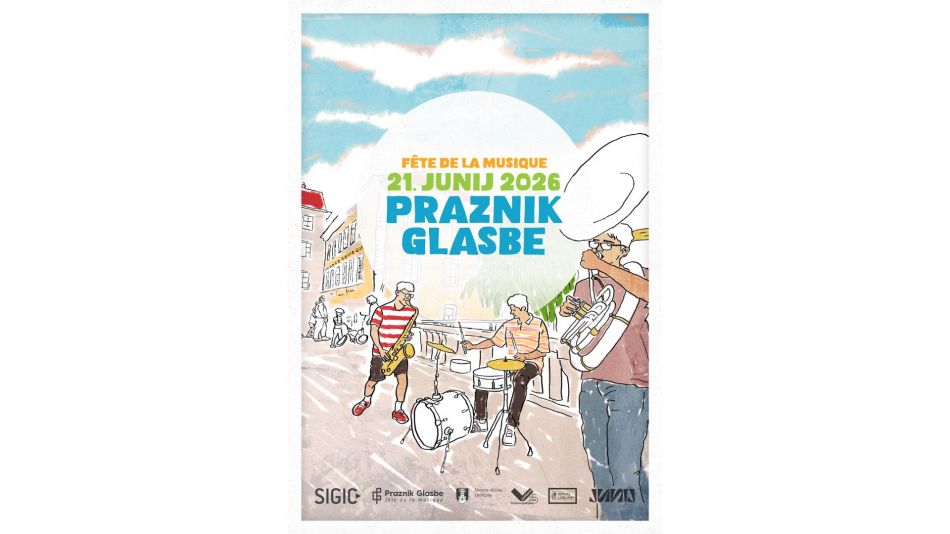 Program Praznika glasbe 2026 v Ljubljani Program Praznika glasbe 2026 v Ljubljani