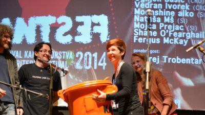 Prejemnica Zlate kante Mojca Prejac (foto: arhiv KANTfest International)