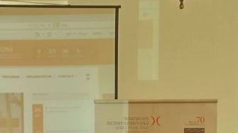 Nenad Firšt in Pavel Mihelčič na predstavitvi SGD