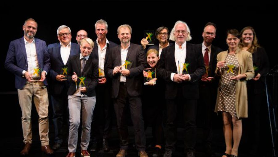 Prejemniki letošnje prve nagrade EFFE (foto: arhiv promotorja)