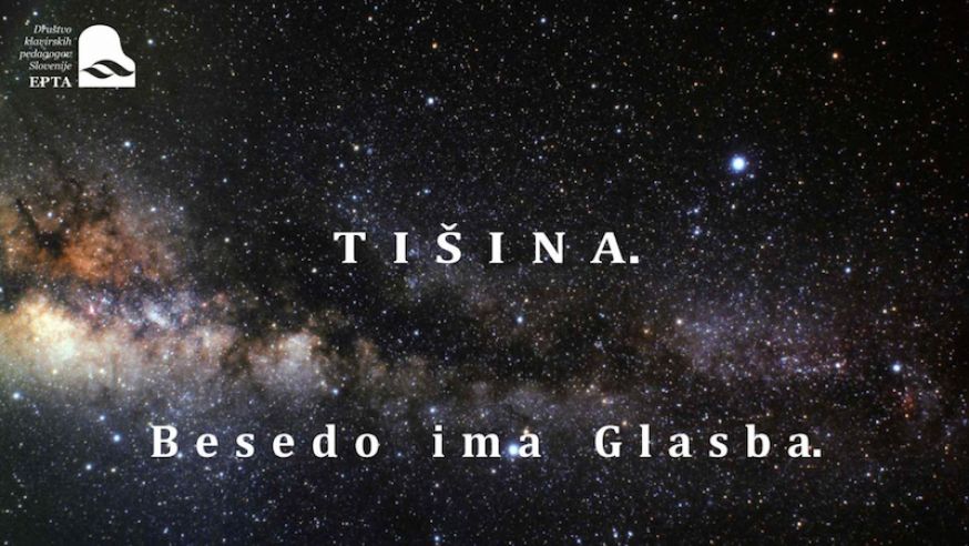 16. klavirski dnevi Nova Gorica: Tišina. Besedo ima glasba 16. klavirski dnevi Nova Gorica: Tišina. Besedo ima glasba