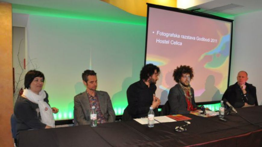 Tanja Drašler – Katice, Marko Boh – Nula Kelvina, Gregor Budau, Janez Dovč in Uroš Korenčan. (foto: Tanja Benedik)