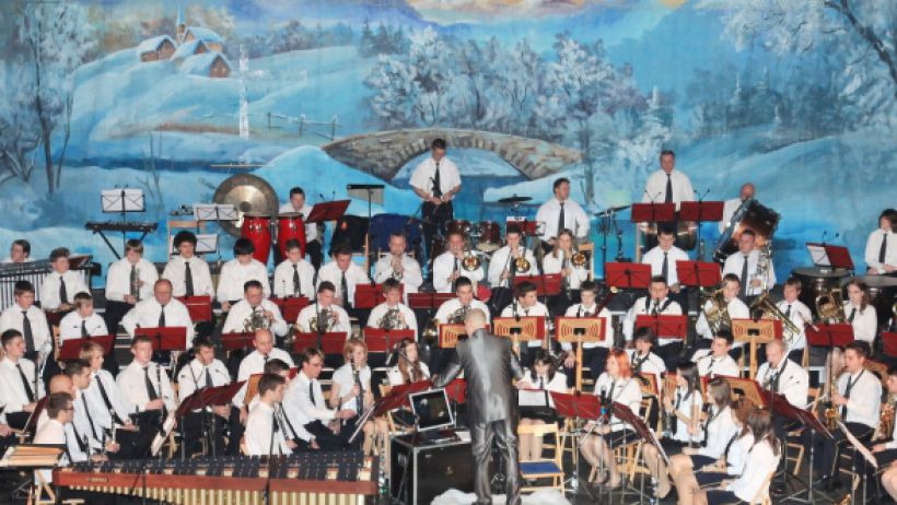 Pihalni orkester Zarja Šoštanj (foto: JSKD)