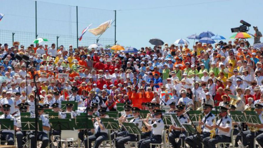 Združeni zbori na lanskoletnem taboru v Šentvidu pri Stični (foto: JSKD)