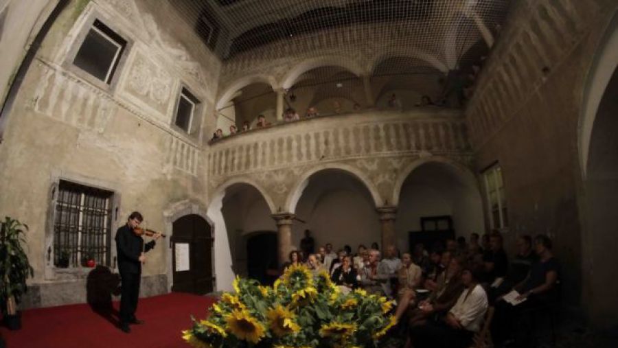 Žiga Brank na lanskoletnih Jesenskih serenadah (foto: arhiv cikla Jesenske serenade)