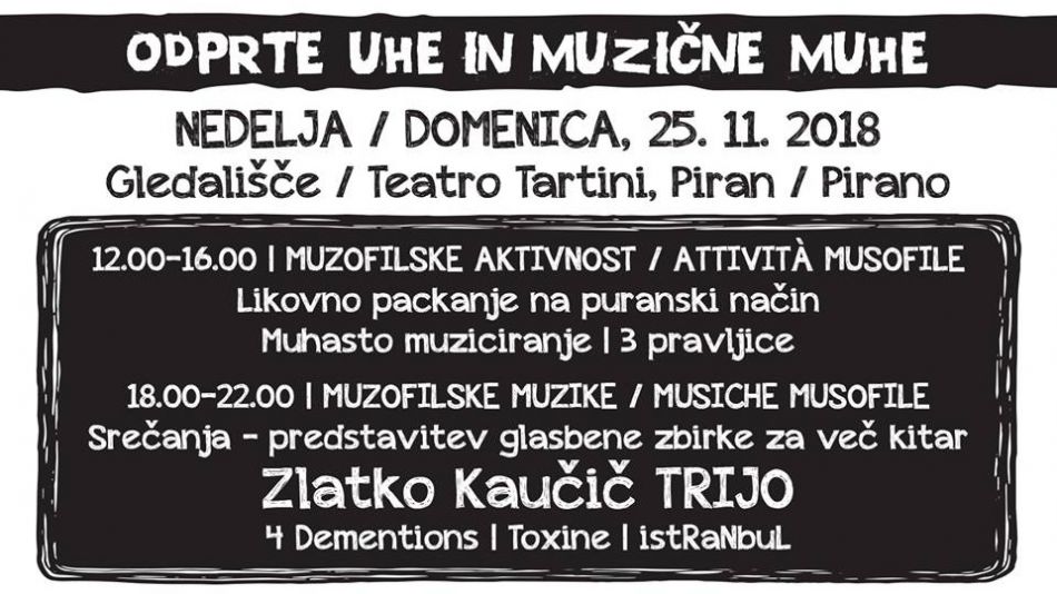 Odprte uhe in Muzične muhe Odprte uhe in Muzične muhe