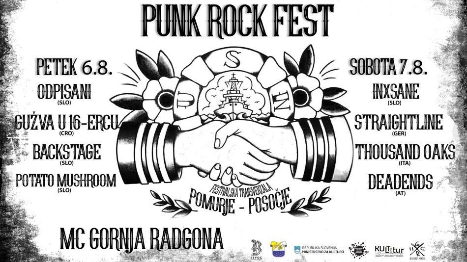 Punk Rock Fest: Festivalska transverzala Pomurje - Posočje