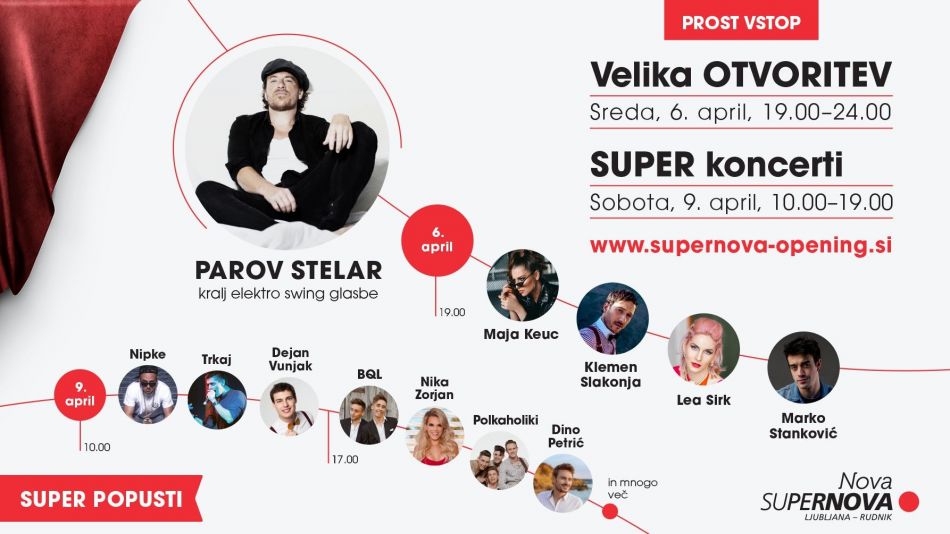 Otvoritev Supernove Otvoritev Supernove