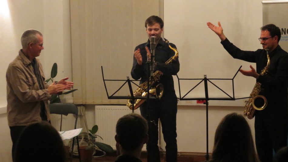 Neville Hall, Oskar Laznik in Koryun Astaryan.