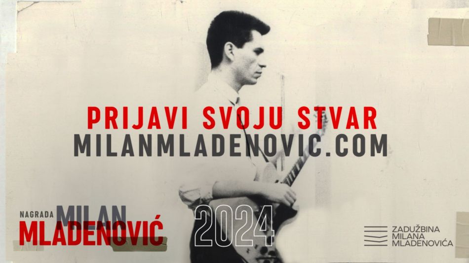 Nagrada Milana Mladenovića 2024