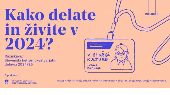 Slovenski kulturno-ustvarjalni delavci 2024/25