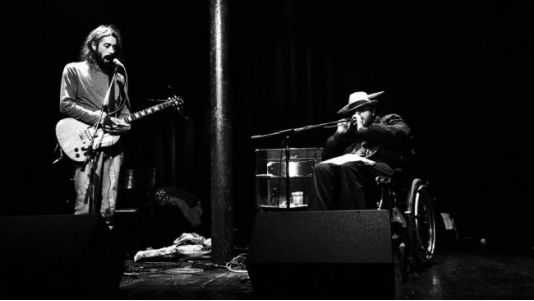 Tovariš Strmoglavjen in Dani Kavaš. (Foto: Tina Jenko)