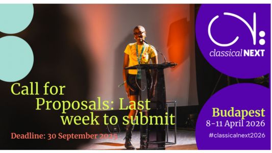 Classical:Next 2026: Razpis za predloge je odprt