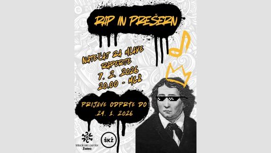 Natečaj Rap in Prešeren