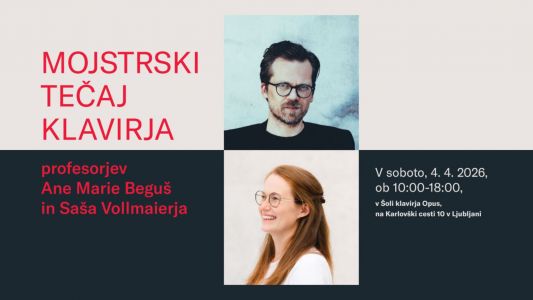 Mojstrski tečaj klavirja v Šoli klavirja Opus