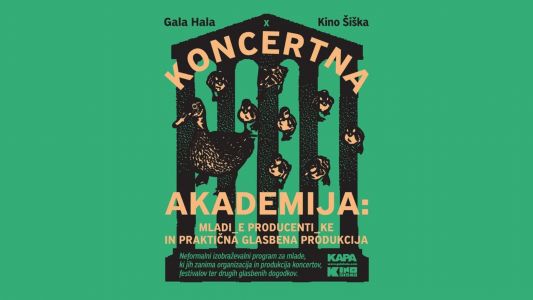 Koncertna akademija 2026 v Kinu Šiška in Gala hali