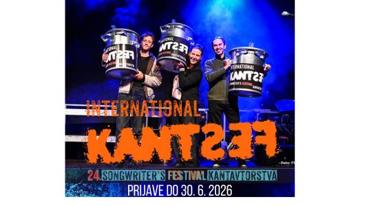 Razpis: 24. mednarodni festival kantavtorstva KANTFEST International 2026