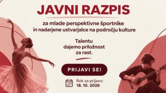 Rdeča žoga objavila javni razpis za mlade športnike in kulturnike