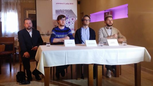 Tiskovna konferenca za muzikal Veronika Deseniška