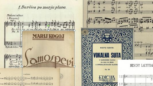 Digitalizirano notno gradivo GM 1921-1940