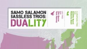 Na albumu se Samo Šalamon predstavi z dvema trioma, ameriškim in evropskim.