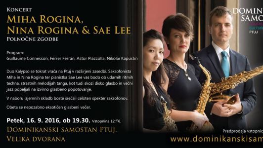 Polnočne zgodbe: Miha Rogina, Nina Rogina, Sae Lee