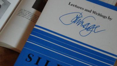 Ovitek knjige Tišina Johna Cagea