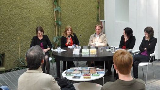 Predstavniki GNI na tiskovni konferenci. (foto: Tanja Benedik)