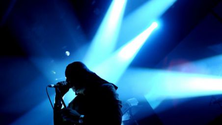 Nastop skupine Laibach je potrdil njeno izjemno psihofizično kondicijo. (foto: Mankica Kranjec/Kino Šiška)