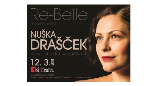 Nuška Drašček bo na samostojnem koncertu predstavila novo zgoščenko