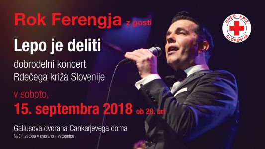 Rok Ferengja za Rdeči križ Slovenije