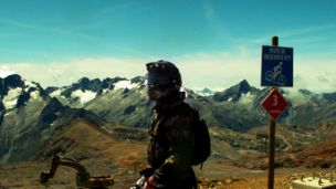 Miha Šalehar na poti, kjer se vse vrača. (Foto: Arhiv avtorja)