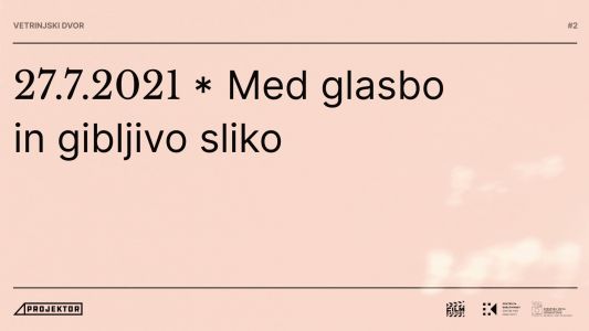 Projektor #2 Med glasbo in gibljivo sliko