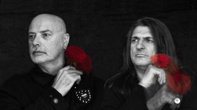 Legendarna Borghesia se kot dvojec vrača z novim albumom, razstavami in koncerti tako doma kot v tujini. (Foto: Andraž Muljavec)