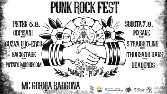 Punk Rock Fest: Festivalska transverzala Pomurje - Posočje