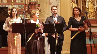 Sara Briški Cirman, Pia Brodnik, Gregor Ravnik in Andreja Kosmač