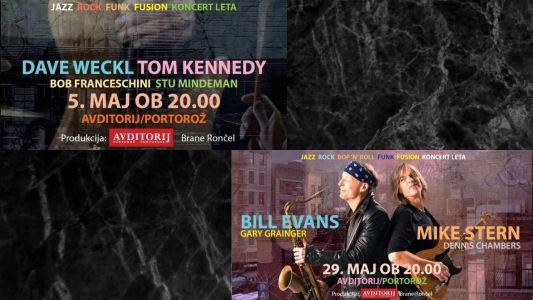 Jazz/rock/bop 'n' roll/funk/fusion koncert leta