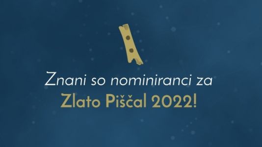 Znani so nominiranci za glasbene nagrade Zlata piščal 2022