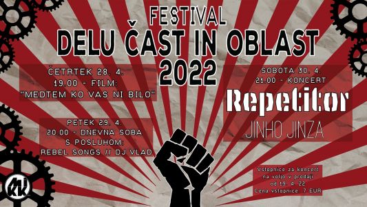 Festival Delu čast in oblast 2022