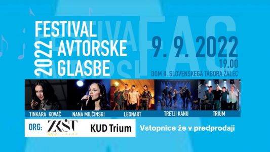 Festival avtorske glasbe 2022