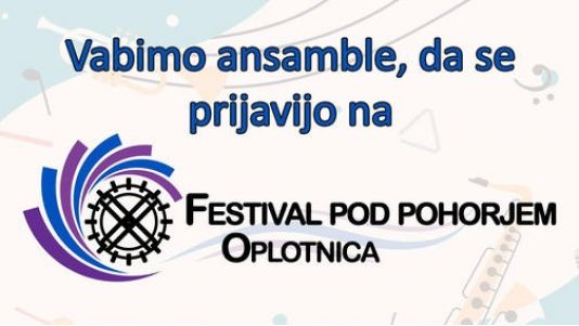 Razpis: 7. Festival pod Pohorjem, Oplotnica 2023