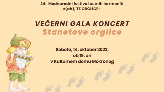 24. Mednarodni festival ustnih harmonik »(ah), TE ORGLICE«