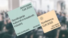 Javni razpis za izbor operacij Spodbujanje kulturnih in kreativnih industrij – Center za kreativnost 2025