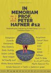In Memoriam prof. Peter Hafner 2021 In Memoriam prof. Peter Hafner 2021